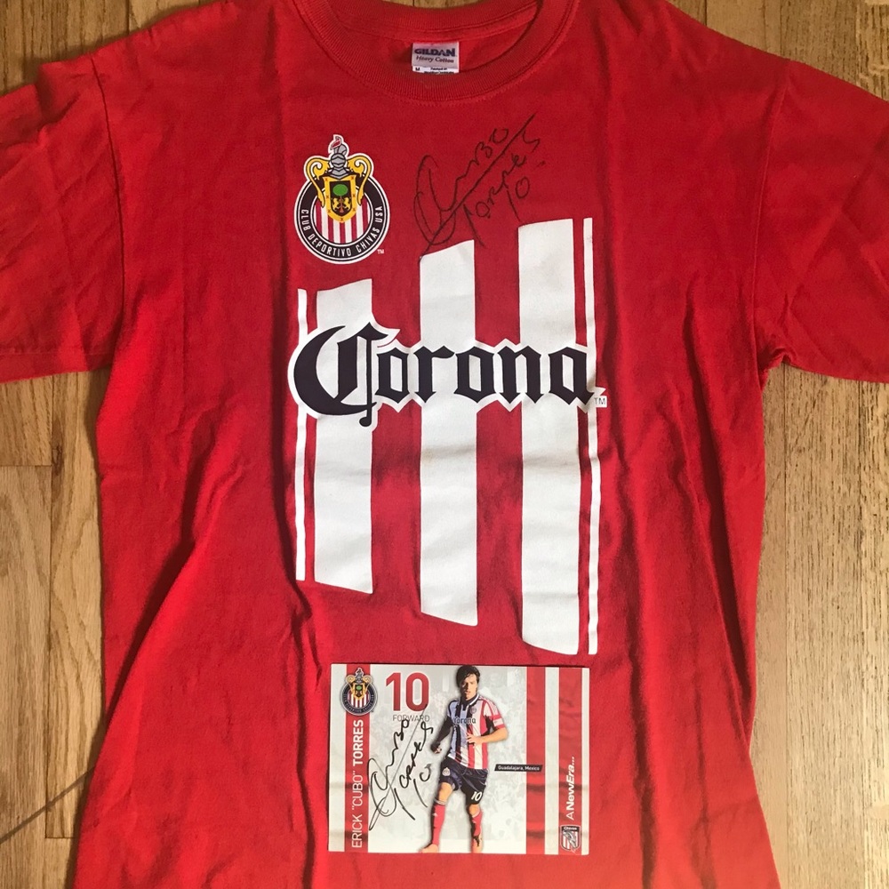 Chivas USA “Cubo Erik Torres signature/autograph”